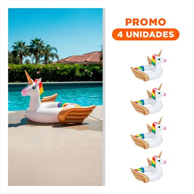 PACK4 PIEZA BLANCO CON ALAS DORADAS DECORACION FESTIVA PARA HOGAR Y+REGALO STICKER