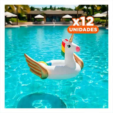 PACK12 PIEZA DECORATIVA BLANCO CON ALAS DORADAS DECORACION FESTIVA PARA HOGAR