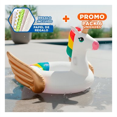 PACK6 DECORATIVO BLANCO CON ALAS DORADAS DECORACION FESTIVA PARA HOGAR Y+PAPEL REGALO