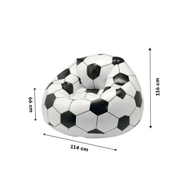PACK2 MUEBLE INFLABLE MULTIFUNCIONAL PARA DIVERSION EN CASA Y+PAPEL REGALO - 4