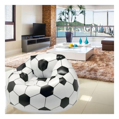 PACK2 MUEBLE INFLABLE MULTIFUNCIONAL PARA DIVERSION EN CASA Y+PAPEL REGALO - 5