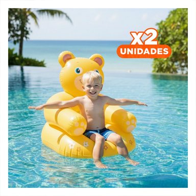 PACK2 MUEBLE INFANTIL INFLABLE CON DISENO FUNCIONAL Y+REGALO STICKER