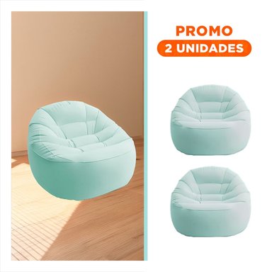 PACK2 ACCESORIO INFLABLE DE HOGAR PARA ESTILO Y CONFORT