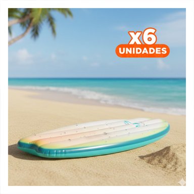 PACK6 FLOTADOR PARA AGUA INTEX INFLABLE BLANCO VERDE PARA NADAR Y+REGALO STICKER