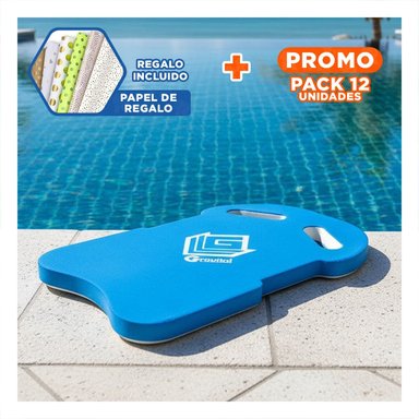 PACK12 EQUIPO PARA NATACION GRAVITAL ST 23 AZUL Y+PAPEL REGALO