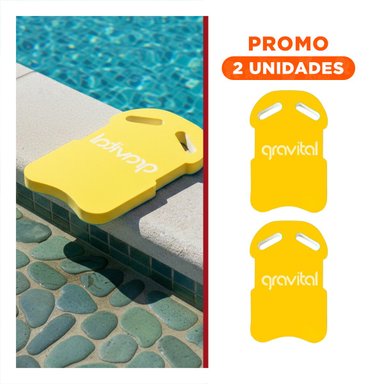 PACK2 COMPLEMENTO ACUATICO GRAVITAL ST 23 CON CINTURA SEGURA AMARILLO PISCINA