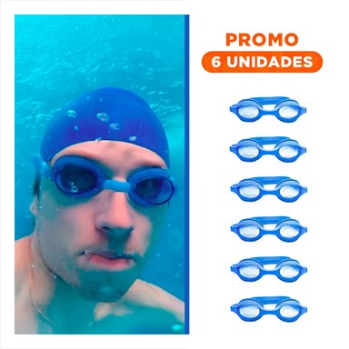PACK6 ACCESORIO DE NATACION COMODO Y SEGURO PARA PISCINA