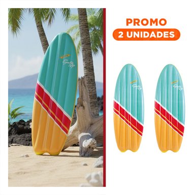 PACK2 TABLA RECREATIVA INTEX PARA PISCINA FAMILIAR CELESTE ANARANJA AGUA