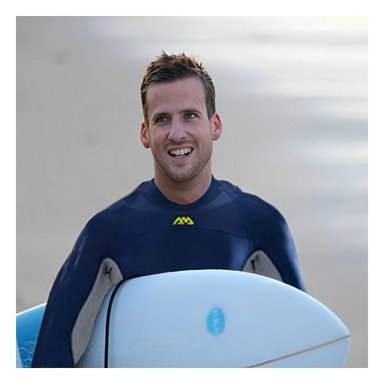 SURF NEOPRENO HOMBRE MODA COMODO PARA ACTIVIDADES ACUATICAS AZUL TALLA L Y+LIGAS REGALO