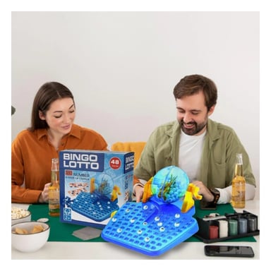 PACK6 ACTIVIDAD DE MESA CON 90 NUMEROS Y 48 CARTAS COLOR CELESTE - 5