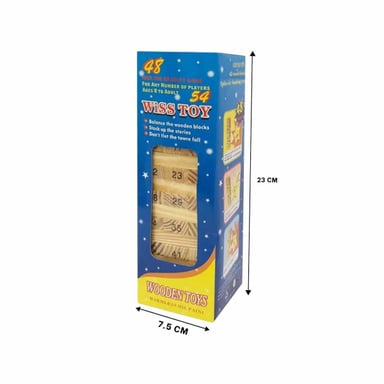 PACK2 OPCION LUDICA DE PIEZAS DE MADERA CON NUMEROS PARA JUEGOS DE MESA Y+PAPEL REGALO - 4