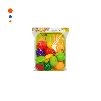 PACK2 MODELO COCINA DE FRUTAS PARA CORTAR CON BANDEJA Y TABLA PARA PICAR Y+REGALO STICKER - 2