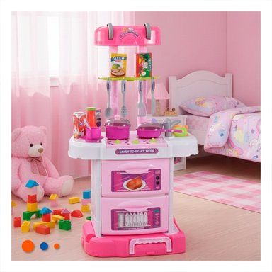 COLECCION COCINA MALETIN TRES EN UNO SET CREATIVO HOGAR Y+REGALO STICKER - 2