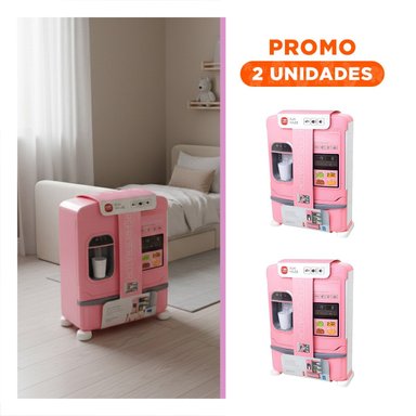 PACK2 COCINA REFRIGERADOR INFANTIL PARA JUEGO EN CASA CON ROL DOMESTICO - 1