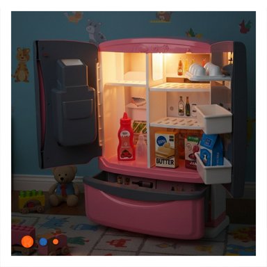 PACK2 COCINA REFRIGERADOR INFANTIL PARA JUEGO EN CASA CON ROL DOMESTICO - 3
