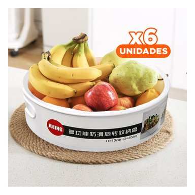 PACK6 TORRE DE FRASCOS 360 GRADOS 6.7CMX22.5CM BLANCO TALLA S PARA HISTORIAS Y+REGALO STICKER