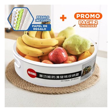 PACK2 EQUIPO AUXILIAR 360 GRADOS 6.7CMX22.5CM BLANCO TALLA S DE ESTILO ACTIVO Y+PAPEL REGALO