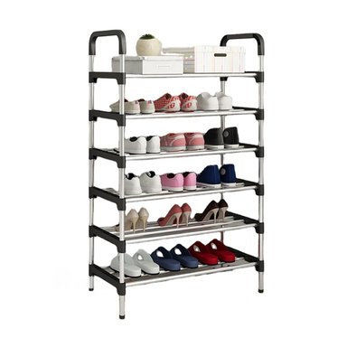 PACK4 ZAPATERO VERTICAL PARA DORMITORIO Y VESTIDOR USO DIARIO NEGRO Y+PAPEL REGALO - 3