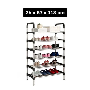 PACK4 ZAPATERO VERTICAL PARA DORMITORIO Y VESTIDOR USO DIARIO NEGRO Y+PAPEL REGALO - 4