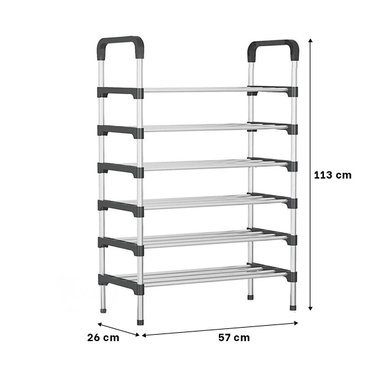 ARTÍCULO VERTICAL PARA CALZADO FACIL DE COLOCAR Y ACCEDER NEGRO - 4