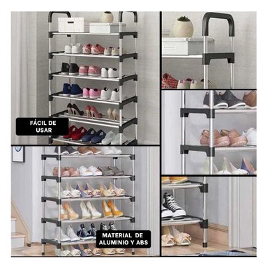 ARTÍCULO VERTICAL PARA CALZADO FACIL DE COLOCAR Y ACCEDER NEGRO - 5