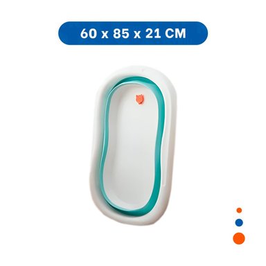 PACK2 RECIPIENTE PLEGABLE PARA BEBE PRACTICA, SEGURA Y VERSATIL VERDE - 4
