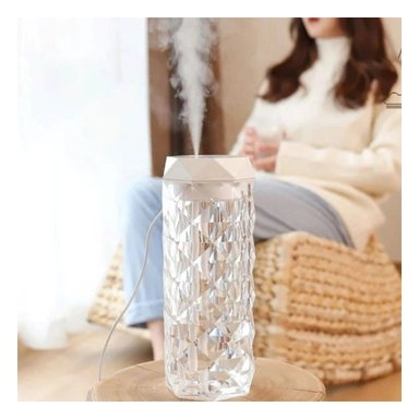 PACK2 SISTEMA MODERNO HUMIDIFICADOR INTELIGENTE 1L CRISTAL CON LED ELEGANTE Y+REGALO STICKER - 3