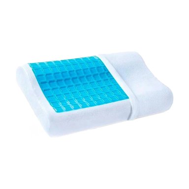 PACK2 ESTILO CERVICAL ORTOPEDICO CON GEL PARA APOYO NOCTURNO Y BIENESTAR Y+REGALO STICKER - 2