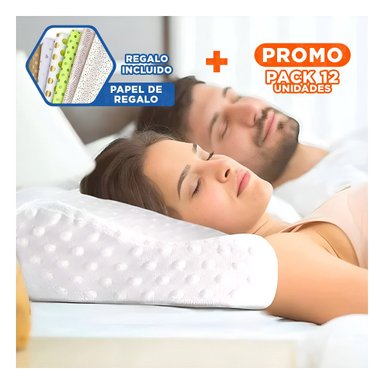 PACK12 COMODIDAD NOCTURNA CERVICAL ORTOPEDICA PARA DORMIR EN HOGAR Y+PAPEL REGALO