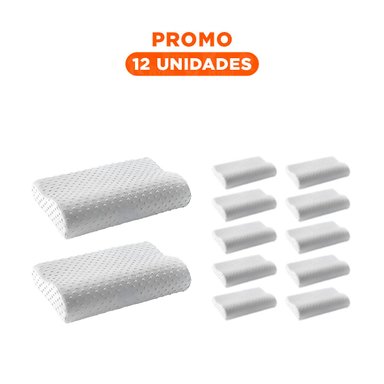 PACK12 REPOSO NOCTURNO CERVICAL ORTOPEDICO PARA DESCANSO EN CASA Y+REGALO STICKER