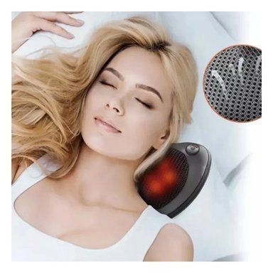 PACK4 COJIN ELECTRICO DE MASAJE PARA CUELLO Y ESPALDA CON CALOR Y+REGALO STICKER - 5