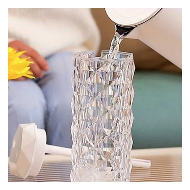 PACK12 UNIDAD AMBIENTAL HUMIDIFICADOR INTELIGENTE 1L CRISTAL LUZ LED HOGAR Y+REGALO STICKER - 5