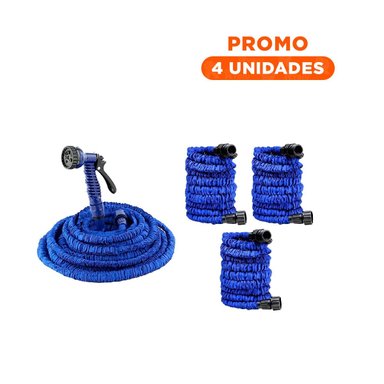 PACK4 ELEMENTO EXPANDIBLE PARA RIEGO EFICIENTE Y LIMPIEZA EXTERIOR EN CASA Y+REGALO STICKER