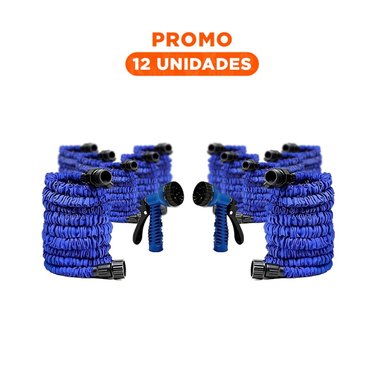 PACK12 PRODUCTO EXPANDIBLE DE RIEGO DE 15 METROS PARA JARDÍN Y USO FRECUENTE Y+REGALO STICKER