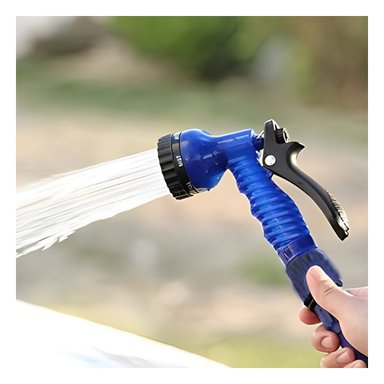 PACK12 EQUIPO JARDIN EXPANDIBLE DE 22 METROS AZUL PARA RIEGO COMODO - 2