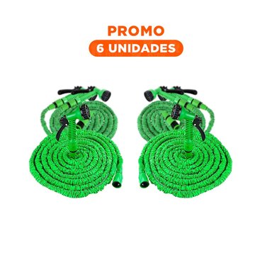 PACK6 DISPOSITIVO AJUSTABLE PARA RIEGO ORDENADO Y LIMPIEZA EXTERIOR DEL HOGAR