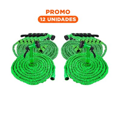 PACK12 PRODUCTO FLEXIBLE PARA RIEGO FUNCIONAL Y LIMPIEZA EXTERIOR EN EL HOGAR Y+REGALO STICKER