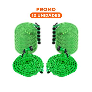 PACK12 PRODUCTO EXPANDIBLE DE RIEGO DE 30 METROS PARA JARDÍN Y+REGALO STICKER