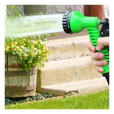 PACK6 EXTENSION DE AGUA EXPANDIBLE DE 60 METROS PRACTICA PARA PLANTAS EN JARDIN - 2
