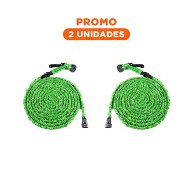 PACK2 SISTEMA EXPANDIBLE DE RIEGO DE 15 METROS PARA JARDÍN Y ESPACIOS DEL HOGAR