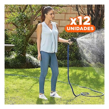 PACK12 PRODUCTO EXPANDIBLE PARA RIEGO Y ASEO DE ÁREAS EXTERIORES EN CASA