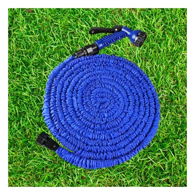 PACK6 ACCESORIO DE RIEGO EXPANDIBLE DE 60 METROS LIVIANO PARA PATIO AZUL MAX Y+REGALO STICKER - 3