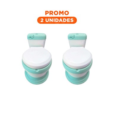 PACK2 ESTRUCTURA INFANTIL VERDE PARA CASA CON SOPORTE ESTABLE Y USO DIARIO