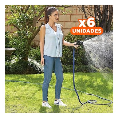 PACK6 ARTÍCULO EXPANDIBLE PARA RIEGO ORDENADO Y LIMPIEZA EN JARDINES DEL HOGAR Y+REGALO STICKER