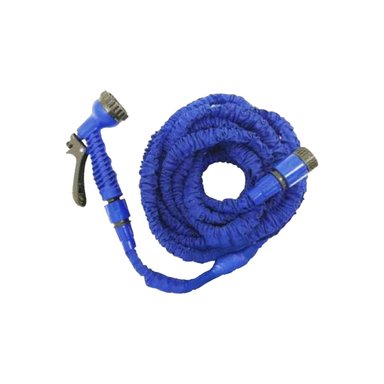 PACK4 MANGUERA FLEXIBLE 30 METROS - AZUL PARA REGAR EXTERIOR Y PATIO Y+PAPEL REGALO - 3