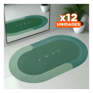 PACK12 MANTEL FUNCIONAL HOME VERDE DISENO COMODO Y FACIL DE LIMPIAR EN CASA