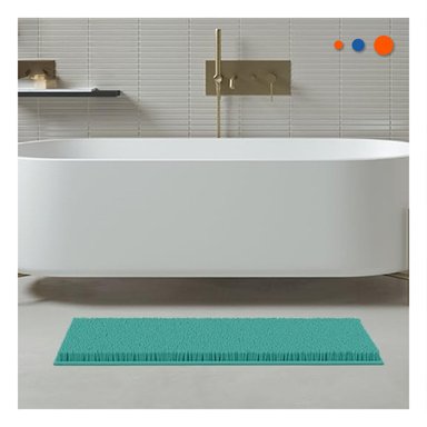 PACK12 TAPIZ DECORATIVO MICROFIBRA 40X60CM VERDE AGUA RESISTENTE Y LIGERO Y+PAPEL REGALO - 5