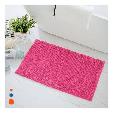 PACK2 COLCHONETA DECORATIVA MICROFIBRA 40X60CM ROSADO MATERIAL RESISTENTE Y+REGALO STICKER - 5