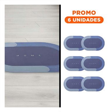PACK6 COBIJA LIGERA HOME AZUL ACERO FORMATO OVALADO PERFECTO PARA DECORAR ESPACIOS