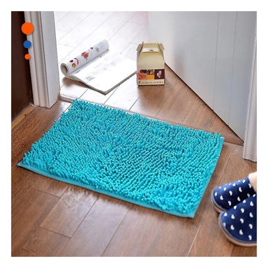 PACK12 COBIJA SUAVE MICROFIBRA 40X60CM CELESTE DISENO COMODO Y FACIL DE LIMPIAR - 3